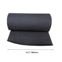 Manchon thermorétractable en caoutchouc mat EVA pour pack de batteries au lithium |   Ruban rétractable noir durable, sans PVC, ignifuge et sans halogène