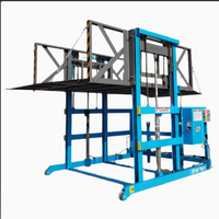 Plateforme élévatrice hydraulique mobile pour chargement et déchargement, élévateur de quai robuste pour entrepôt, pour déchargement de conteneurs et camions