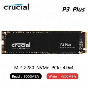 Pour CrucialP3 PLUS 1TB SSD M2 PCIe 4.0 Nvme M.2 2280 Disque Solide pour Jeux <span class=keywords><strong>500Gb</strong></span> Disque Dur 2Tb 4TB pour Ordinateur Portable PC pour CrucialS - Product Image 4