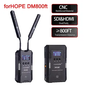 FORHOPE DM800 professional film Camera Shooting 1080P HD long range wireless audio video transmitter and receiver