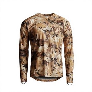 Camisa de Caza Impermeable con Estampado Animal de Manga Corta para Hombre RealTree, Transpirable, de Poliéster, con Logotipo Frontal, Ropa de Exterior para Verano - Product Image 1