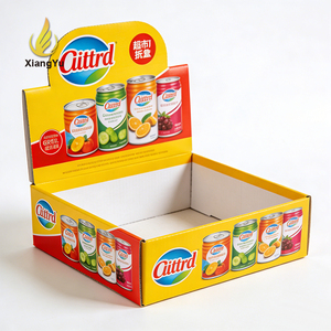 Caja de Exhibición de Cartón Corrugado PDQ al por Mayor, Embalaje Listo <span class=keywords><strong>para</strong></span> Venta al Público <span class=keywords><strong>para</strong></span> Tiendas de Abarrotes y Supermercados - Product Image 2