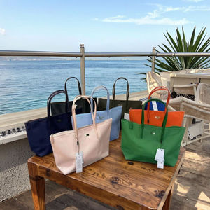 Sac fourre-tout horizontal grande capacité pour femme, taille L, en cuir PU effet <span class=keywords><strong>crocodile</strong></span> français, sac à bandoulière pour le shopping été-automne, sac boulette - Product Image 6