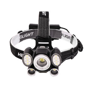 Wholesale Rechargeable <strong>Headlamp</strong> 3000 Lumens Fishing Hunting XHP50 P50 Head Lamp Waterproof Zoomable Emergency Outdoor Headlight - Product Image 1