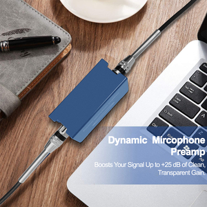 Amplificador de Voz con Alimentación Phantom de 48V, Combo <span class=keywords><strong>Mini</strong></span>, Preamplificador Mezko, Micrófono Electret Inalámbrico Dinámico - Product Image 2