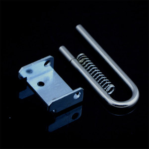 Xinjieliang HL037 Metal <b>Spring</b> Pin 2 Mm Thickness Industrial Furniture <b>Hinge</b> For Cabinet Chassis Rack Surface Mount - Product Image 4