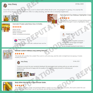 Spray Corpo Glitterato Personalizzato 100ml a Basso MOQ, Olio Abbronzante Nutriente con Vitamina E ed Erbe, Effetto Luminoso alla Rosa, Impermeabile, Aceite Corporal - Product Image 4