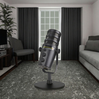 Microphone dynamique professionnel de studio MV7, USB Type-C filaire, XLR, cardioïde, en métal, pour conférence, streaming en direct et podcast