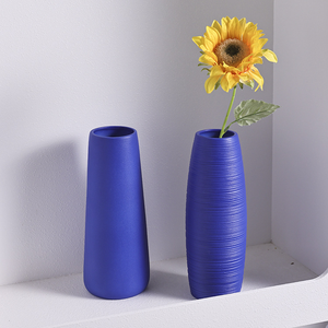 Pot en céramique de style américain contemporain pour plantes succulentes d'intérieur, pots de fleurs pour la maison et le jardin, finition émaillée, drainage, vente en gros - Product Image 2