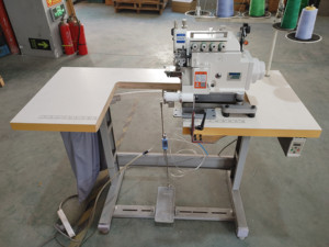 BR- EXT5100-4/PL/AK Máquina <span class=keywords><strong>Overlock</strong></span> de Cuatro Hilos con Cama Cilíndrica, Alta Velocidad, Accionamiento Directo y <span class=keywords><strong>Diferencial</strong></span> Superior e Inferior - Product Image 2