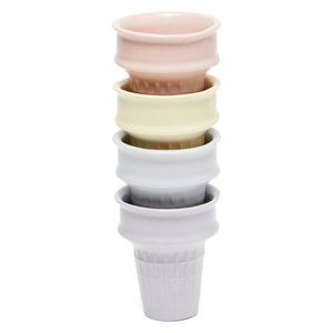 Bán Buôn Gốm Waffle Cone Ice Cream Cup Cone - Product Image 2
