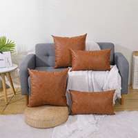 Housse de coussin lavable personnalisée minimaliste pour canapé et chevet