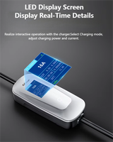 Station de charge EV 22kW Courant de charge auto-équilibré DLB pour station d'accueil Chargeur intelligent AC EC avec APP WIFI