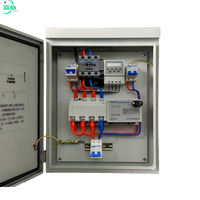 Boîtier de distribution d'alimentation triphasé industriel 100A avec ATS (commutateur de transfert automatique) IP54, en acier thermolaqué, OEM/ODM
