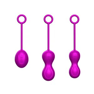 Yeni silikon Kegel topu vajinal egzersiz dumbbells aşk yumurta vibratör bayanlara seks oyuncakları kadın titreşimli yumurta