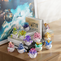 Briques Botaniques Translucides en Forme de Fleurs et Coquilles d'Œufs pour Décoration de Bureau – Vente en Gros OEM/ODM