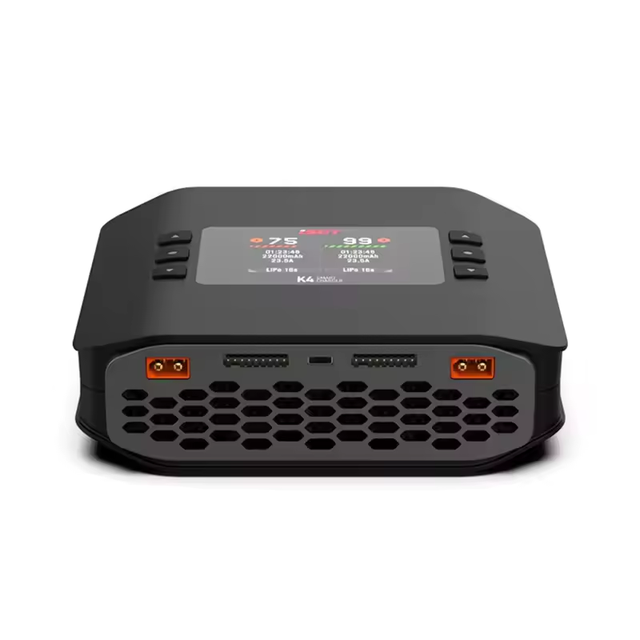 ISDT K4 High Performance Smart Charger: AC 400W / DC 600W Dual Mode Dual Channel for Fast Lithium Battery Charging