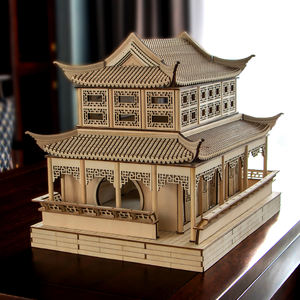 Nhà máy OEM và ODM tùy chỉnh ván ép cắt laser gỗ dịch vụ khắc laser gỗ nghệ thuật laser cắt gỗ bạch dương - Product Image 4