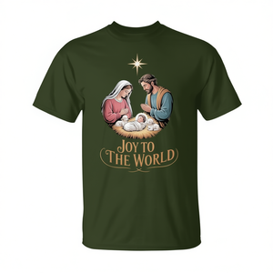 Camiseta navideña con diseño del nacimiento de Jesús, camiseta cristiana del nacimiento de Jesús - Product Image 2