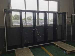 Présentoir de supermarché personnalisé pour chambre froide porte vitrée avec cadre de porte réfrigéré pour marcheur dans un congélateur plus frais - Product Image 2