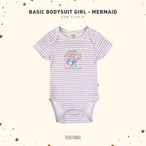 Laissez votre petite princesse briller dans ce adorable combinaison sirène fabriqué en coton doux et respirant pour un usage quotidien. - Product Image 2