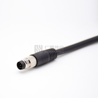 M8 4Pin 5pin mâle à mâle droit étanche câble connecteur capteur circulaire mâle M8 4pin capteur câble