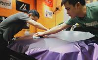 Film Vinyle Adhésif Mat Violet pour Covering Automobile – Vente en Gros – Autocollant Imperméable pour Voiture