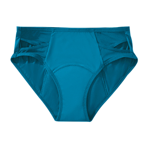 Mutande a vita alta traspiranti da donna, in cotone, a più strati, a prova di perdite, per il ciclo mestruale, taglie forti - Product Image 2