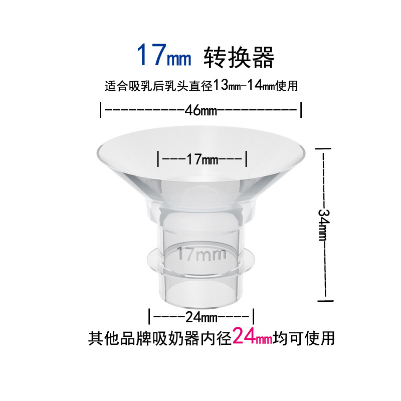 convertidor de 17 mm