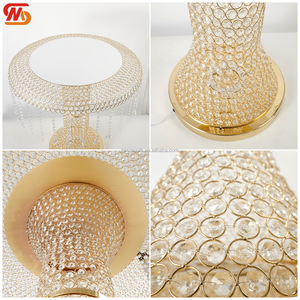SMOOTH Factory <b>Crystal</b> Bead Curtain Decoration Cake Table Birthday Cake <b>Stand</b> for Wedding Party - Product Image 3