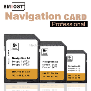 Tarjeta de Memoria SD para Sistema de Navegación con Detector de Velocidad Satelital de Alta Precisión SMIOST para <span class=keywords><strong>VW</strong></span> AS V22 Europa 4Motion Jetta - Product Image 2