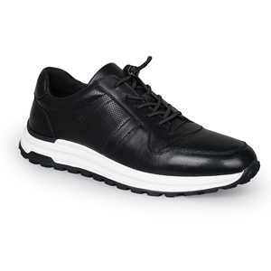 <span class=keywords><strong>Zapatillas</strong></span> de deporte de lujo de cuero suave para <span class=keywords><strong>hombre</strong></span>, zapatos ligeros con cordones acolchados para profesionales de negocios y caminatas <span class=keywords><strong>urbanas</strong></span> diarias - Product Image 4
