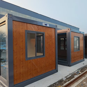 Maison conteneur modulaire préfabriquée haut de gamme personnalisable <span class=keywords><strong>Studio</strong></span> de bureau extérieur entièrement <span class=keywords><strong>meublé</strong></span> Villa avec salle de bain - Product Image 2