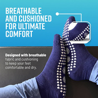 Chaussettes de Pilates respirantes en coton pour femmes Bilu, antidérapantes, tricotées, pour yoga et barre, OEM, étiquette privée, vente en gros