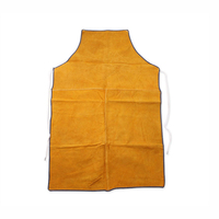 Tablier de soudage en cuir de vachette à deux couches 60*90cm Tablier de soudage à haute température résistant à l'usure en gros