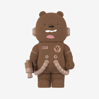 Официальная коллекционная фигурка MART MEGA SPACE MOLLY 400% WE BARE BEARS DADA из ПВХ, масштаб 1/12, случайная загадочная коробка (Blind Mystery Box)