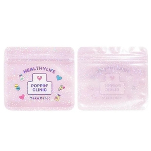 Túi Laser Mỹ Phẩm Mini Khóa Kéo Đóng Gói Bao Bì Túi Khóa Zip Nhựa Tùy Chỉnh Có Thể Tái Sử Dụng In Hình Ba Chiều Nhỏ Trong Suốt - Product Image 5