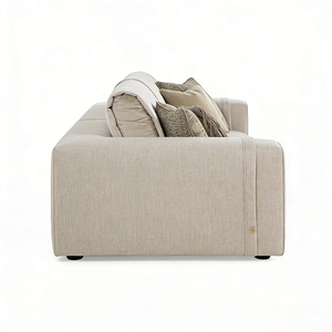 High - End Comfort: <strong>Brown</strong> Modular Leather Sofa Sets for Villa and Apartment Living Rooms and Lounges - Product Image 3