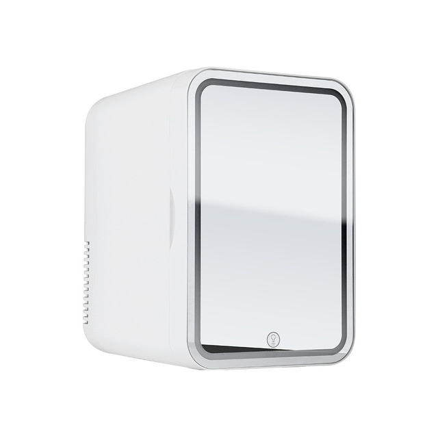 Smart Table with Led Mirror Fridge Refrigerator 8l 10l Small Fridge Mini Smart Touch Table with Refrigerators and Freezers Home