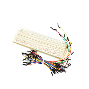MB102 <span class=keywords><strong>830</strong></span> <span class=keywords><strong>Tie</strong></span> điểm <span class=keywords><strong>solderless</strong></span> PCB <span class=keywords><strong>Breadboard</strong></span> MB-102 + 65PCS Jumper Cáp + Điện - Product Image 6