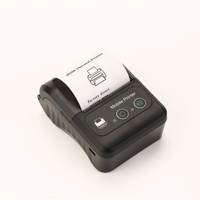 Mini 58mm portátil pequeño recibo Térmico Móvil etiqueta código de barras matriz de puntos pegatina Bill Pos Imprimante Impresora de facturas