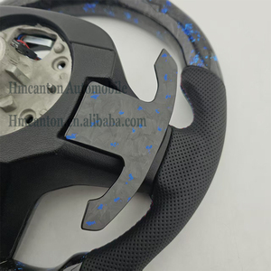 พวงมาลัยรถยนต์หนังแท้แบบเจาะรู คาร์บอนไฟเบอร์ฟอร์จ รุ่นใหม่มาแรง สำหรับ BMW G20 G30 G01 ซีรีส์ 3 ซีรีส์ 5 - Product Image 6