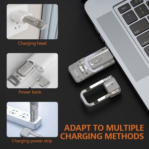 EGH Indoor Led Bookmark Reading <b>Table</b> Lamp Modern Desk Clip on Folding Usb Rechargeable Book Night Light - Product Image 2