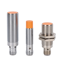 Sensor de proximidad capacitivo BXUAN KI0020 PNP NO, distancia de detección de 15 mm, sensor de nivel roscado M12 M18 M30, salida de 3 hilos, inductivo