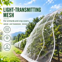 Filet anti-insectes en HDPE vierge, stabilisé aux UV, à mailles fines, robuste et pliable, pour serres agricoles et jardins potagers
