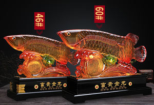 Tượng cá rồng vàng phong thủy cỡ lớn, tượng cá may mắn - Product Image 6