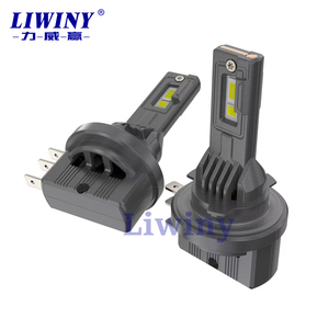 หลอดไฟหน้า LED สำหรับ T1 H7 15000lm 120W ชิป canb 6000K 3570ไฟหน้ารถมอเตอร์ไซด์ LED TUR-Bo H4 CANbus - Product Image 1