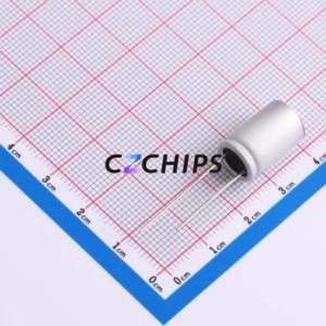 ตัวเก็บประจุแบบแข็ง PA25V1500M10X15 แบบ Through Hole (THT), ขนาด D10xL15 มม. 1500uF 20% 25V 4.1A 100kHz - Product Image 2