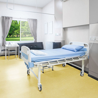 Krankenhaus gebrauch PVC-Vinyl boden Richtungs muster Kunststoff-Teppich rolle Elektrisch beständiger homogener Bodenbelag