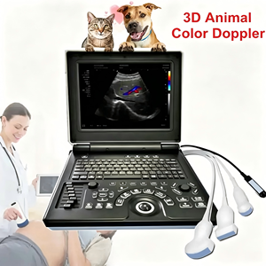 Échographe vétérinaire portable 12 pouces HD 3D couleur Doppler professionnel pour bovins, ovins, porcins et cliniques vétérinaires - Product Image 2